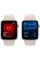 Apple Watch SE 2 2023 44mm GPS Starlight Aluminum Case with Starlight Sport Band - S/M